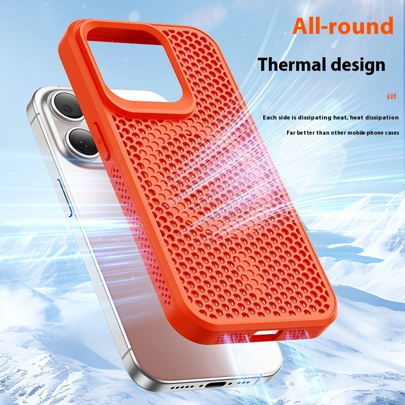 Phone Case Breathable Honeycomb Heat Dissipation