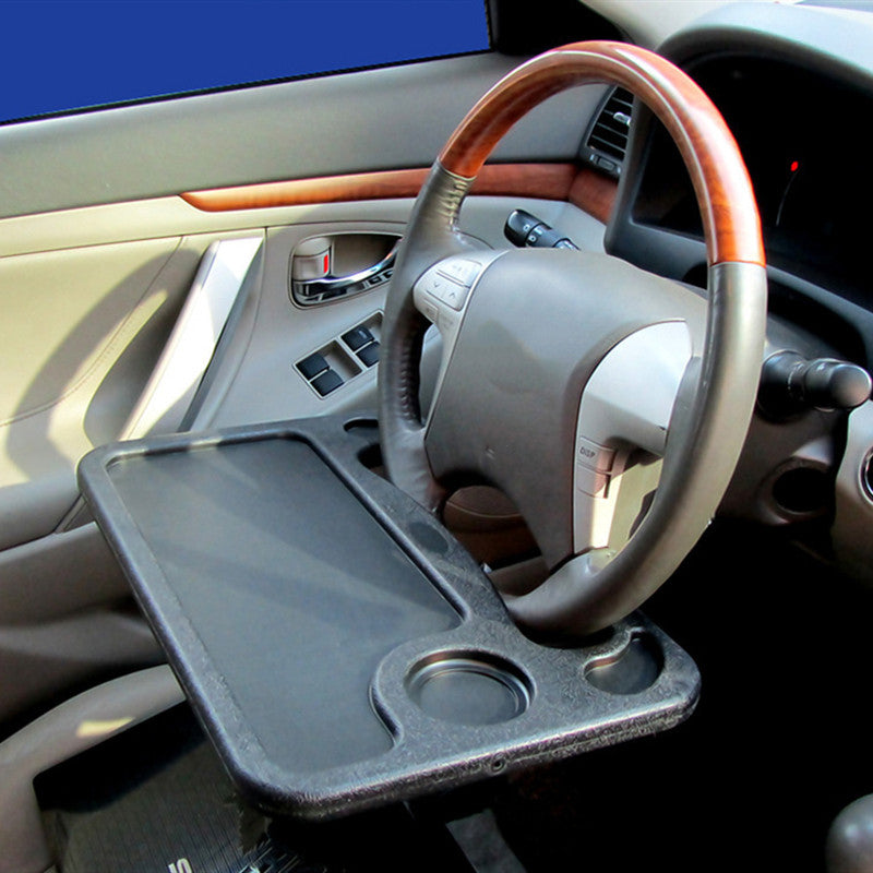 Plastic Car Tray Table Board Steering Wheel Tray