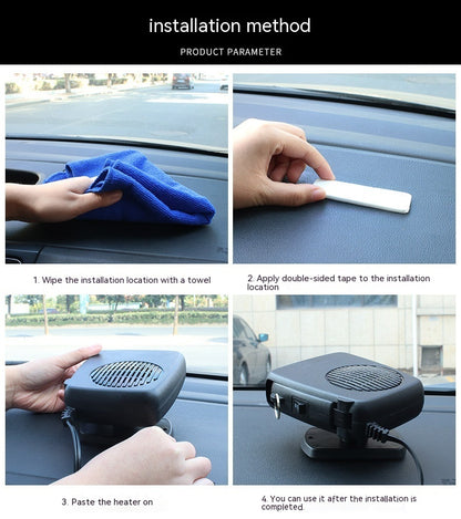 Car Warm Air Blower Electric Heating Car Heater