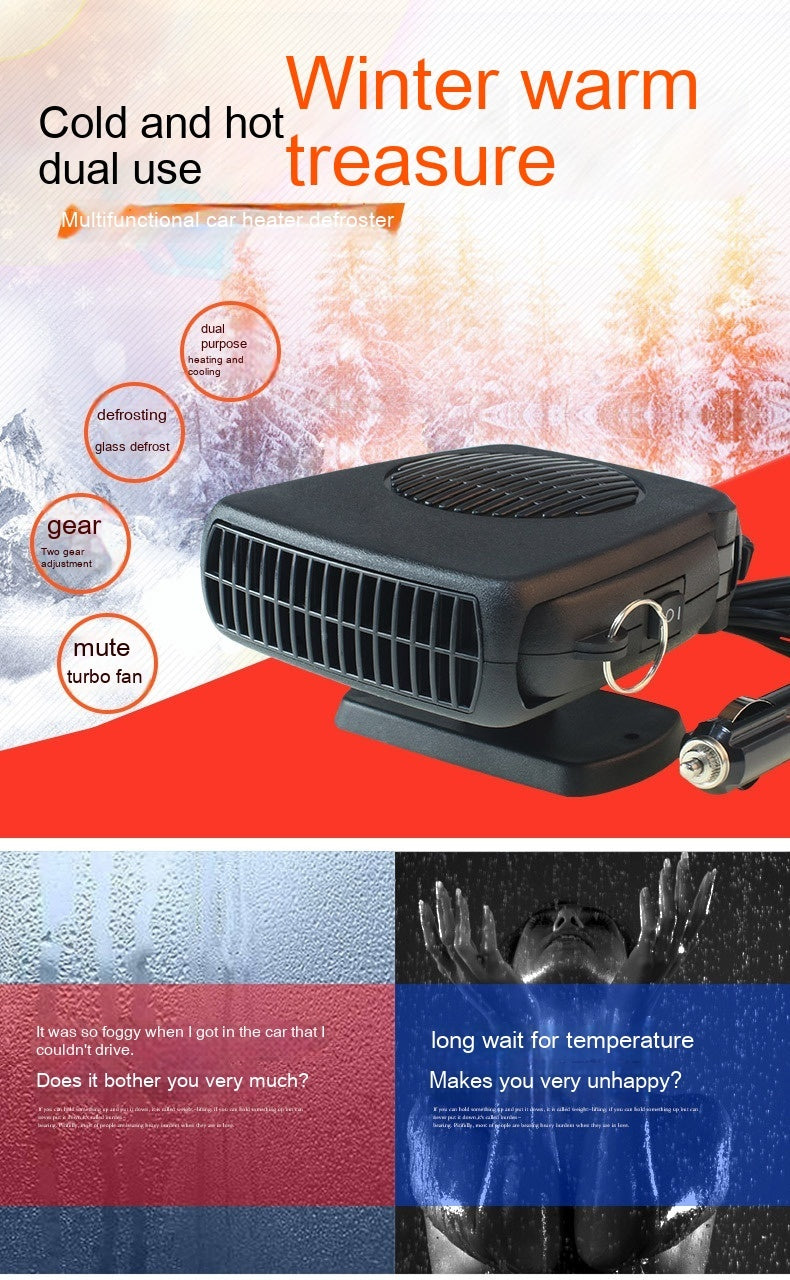 Car Warm Air Blower Electric Heating Car Heater