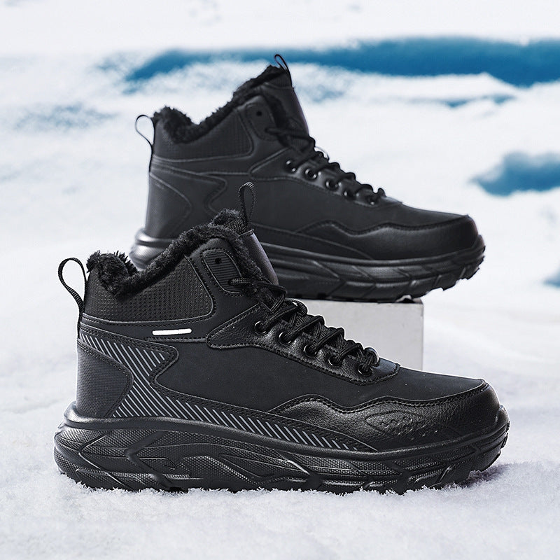 Cold And Warm High Cotton-padded Shoes Winter